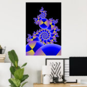 Leuchtkörper III Poster (Heimbüro)