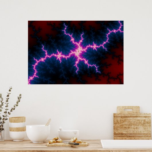 Leuchtkranz Poster (Küche)