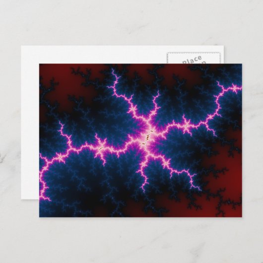 Leuchtkranz Postkarte (Vorne/Hinten)