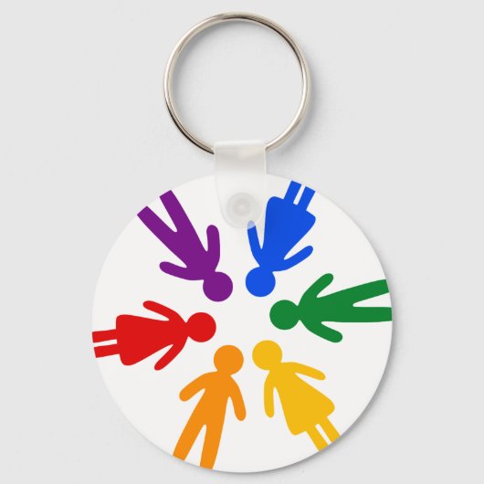 Leuchtkreis Schlüsselanhänger (Vorderseite)