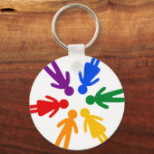 Leuchtkreis Schlüsselanhänger (Vorderseite)