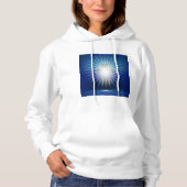 Leuchtkreuz Hoodie (Vorderseite)
