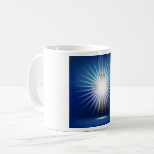 Leuchtkreuz Kaffeetasse (Vorderseite Links)