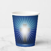 Leuchtkreuz Pappbecher (Vorderseite)