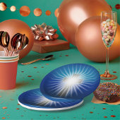 Leuchtkreuz Pappteller