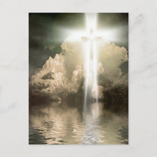 Leuchtkreuz Postkarte (Vorderseite)