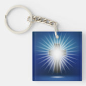 Leuchtkreuz Schlüsselanhänger (Vorderseite)