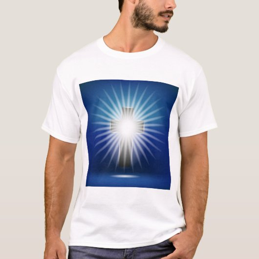 Leuchtkreuz T-Shirt (Vorderseite)