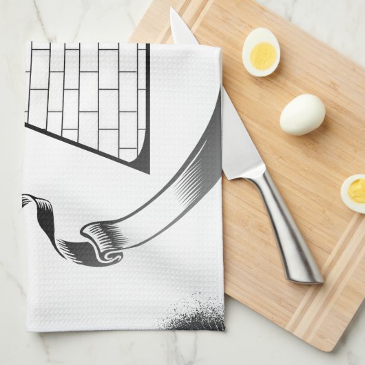 Leuchtmittel Handtuch (Viertel Falte)