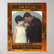 "Leuchtmittel" Hochzeit im Herbst Gift Table Poste