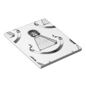 Leuchtmittel Notizblock (angewinkelt)