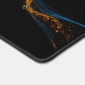 Leuchtmolekulare Kollision Schreibtischunterlage (Ecke)