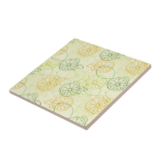 Leuchtmuster Fliese (Seite)