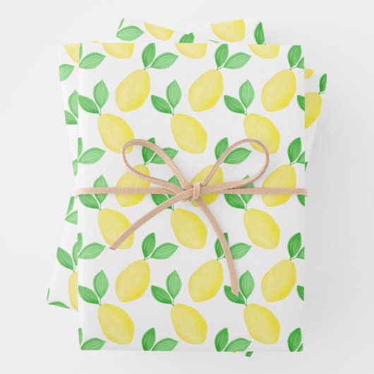 Leuchtmuster Geschenkpapier Set (Beispiel)