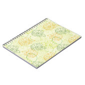 Leuchtmuster Notizblock (Linke Seite)