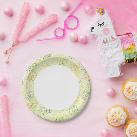 Leuchtmuster Pappteller (Party)