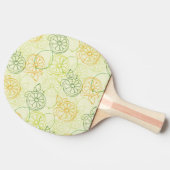 Leuchtmuster Tischtennis Schläger (Seitenansicht)