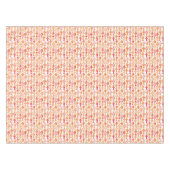Leuchtorange-Aquarell-Fisch-Muster Tischdecke (Vorderseite (Horizontal))