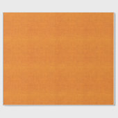 Leuchtorange-Leinwand-Beschaffenheit Geschenkpapier (Flach)
