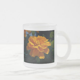 Leuchtorange-Ringelblume Mattglastasse