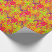 Leuchtpalme Geschenkpapier (Ecke)