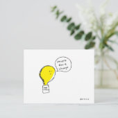 Leuchtpult-Postkarte Postkarte (Stehend Vorderseite)