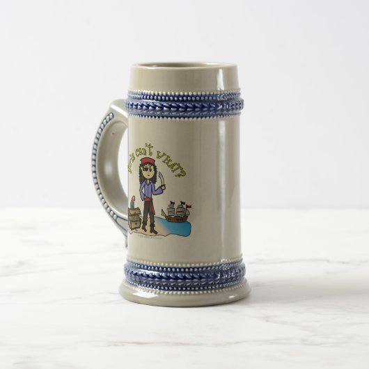 Leuchtraub Bierglas (Vorderseite Links)