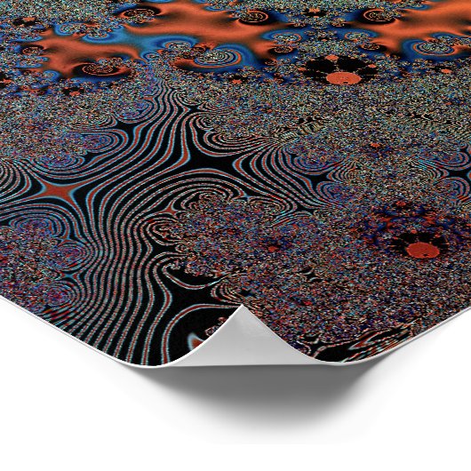 'Leuchtschild' Poster (Ecke)