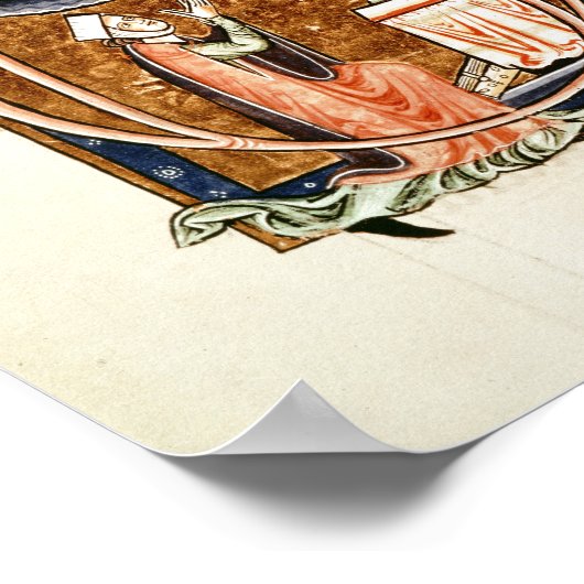 Leuchtseite Poster (Ecke)