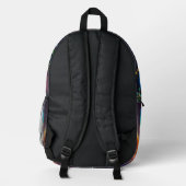 Leuchtsonne Bedruckter Rucksack (Rückseite)