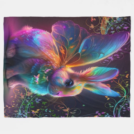 Leuchtsonne Fleecedecke (Vorderseite (Horizontal))