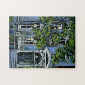 Leuchtspinnen von innen puzzle (Horizontal)