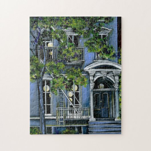 Leuchtspinnen von innen puzzle (Vertikal)