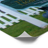 Leuchtstation Tybee Island Poster (Ecke)