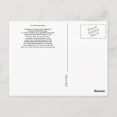 Leuchtstation Tybee Island Postkarte (Rückseite)