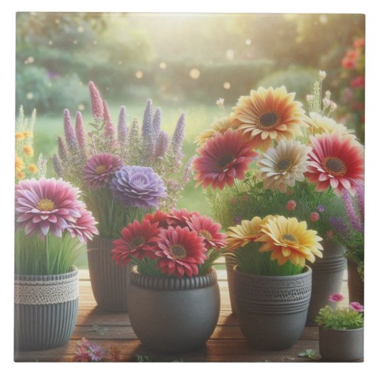 Leuchtstoffblüte Fliese (Vorderseite)