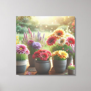 Leuchtstoffblüte Leinwanddruck