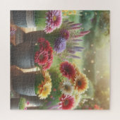 Leuchtstoffblüte Puzzle (Horizontal)