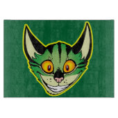 Leuchtstofffaser Cartoon Cat Cat Cutting Board Schneidebrett (Vorderseite)