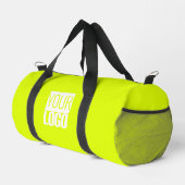 Leuchtstoffgelb - Fügen Sie Ihr Logo hinzu Duffle Bag (Rechte Ecke)