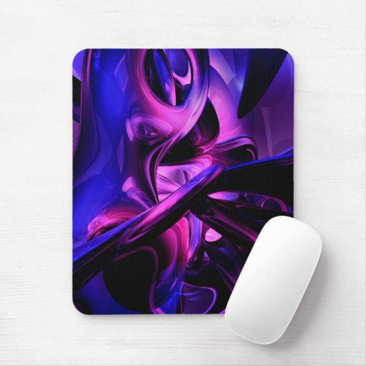 Leuchtstoffleidenschaften abstraktes Mousepad (Mit Mouse)