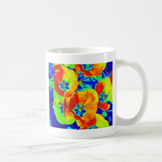 Leuchtstofftulips Kaffeetasse (Rechts)