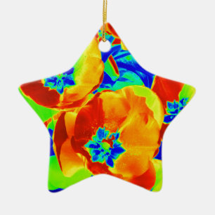Leuchtstofftulips Keramik Ornament