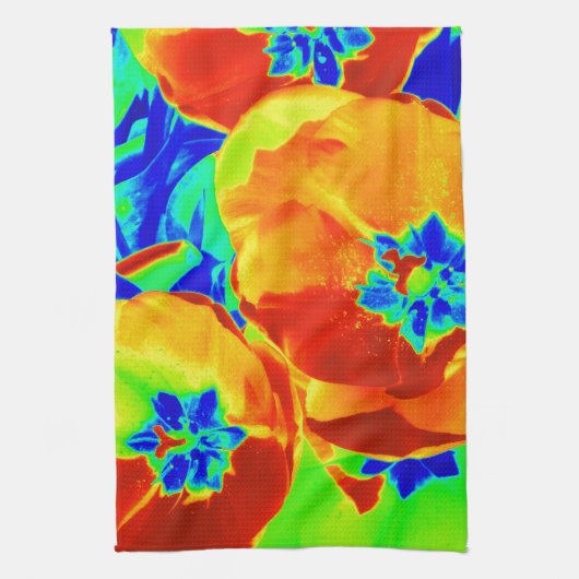 Leuchtstofftulips Küchentuch (Vertikal)