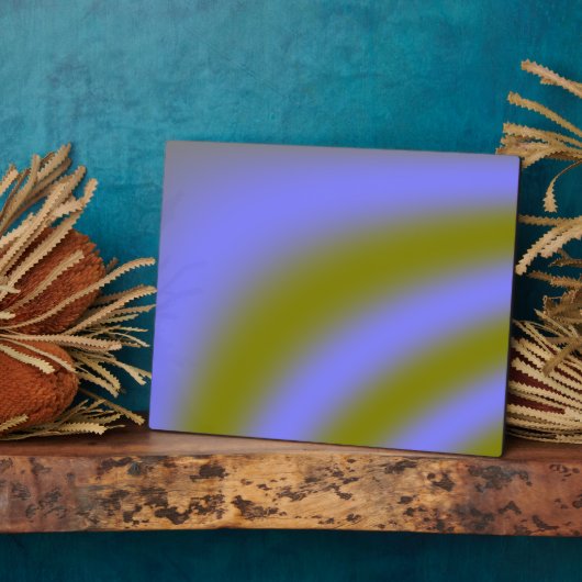 Leuchtstoffwolken-Plaque Fotoplatte (Seite)