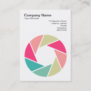 Leuchtsymbol - Farben 01 Visitenkarte