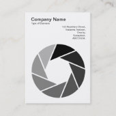 Leuchtsymbol - Tonwerte Visitenkarte (Vorderseite)