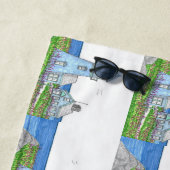 Leuchtturm10; Strandtuch (Beispiel)