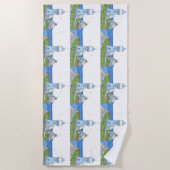 Leuchtturm10; Strandtuch (Vorderseite)