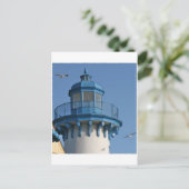 Leuchtturm 070410 gerahmt postkarte (Stehend Vorderseite)